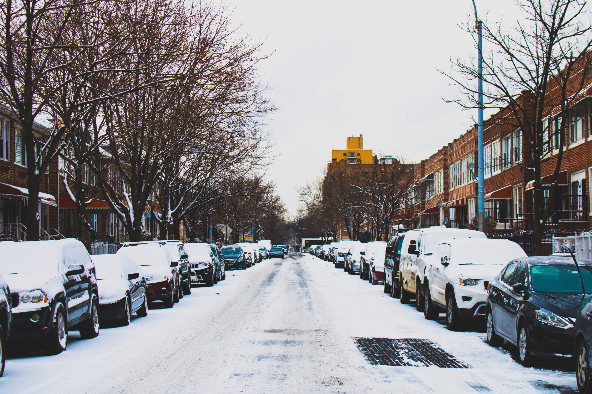 street in winter